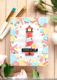 WAFFLE FLOWER: Seashell Frame | Coloring Stencil