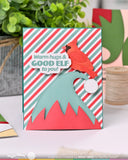 WAFFLE FLOWER: Elf-tastic Sentiments | Combo Stamp & Die