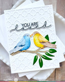 WAFFLE FLOWER: Birdie Duo | Stencil & Die