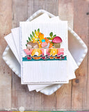 WAFFLE FLOWER: Overlapping You're Additons | Combo Stamp & Die