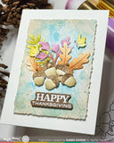 WAFFLE FLOWER: Grateful Heart Sentiments | Combo Stamp & Die