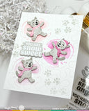 WAFFLE FLOWER: Snow Angel Sentiments | Stamp