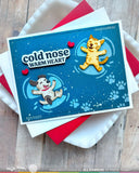 WAFFLE FLOWER: Snow Angel Pup | Stencil & Die