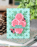 WAFFLE FLOWER:  Dashed Lattice Texture | Die