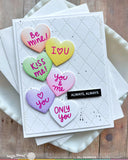 WAFFLE FLOWER: Shape Of My Heart | Combo Stamp & Die