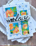 WAFFLE FLOWER:  With Love Word | Die