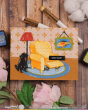 WAFFLE FLOWER:  Cozy Spot Add-on | Die