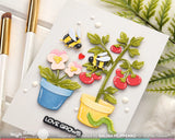 WAFFLE FLOWER: Die | Postage Collage Gardening Add Ons