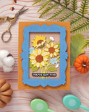WAFFLE FLOWER: Die | Nesting Postage Collage Frames