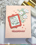 WAFFLE FLOWER: Postage Collage Frames | Die