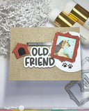 WAFFLE FLOWER: Postage Collage Frames | Die