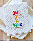 WAFFLE FLOWER: Old Friend Sentiments | Combo Stamp & Die