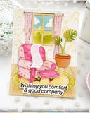 WAFFLE FLOWER:  Cozy Spot Add-on | Die