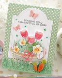 WAFFLE FLOWER:  Basketful Base Die | Die