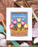 WAFFLE FLOWER:  Basketful Base Die | Die