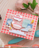 WAFFLE FLOWER: Die | Gingham