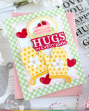 WAFFLE FLOWER:  Die |  Nesting Postage Layers