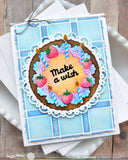 WAFFLE FLOWER: Stencil & Die | Cake Focal