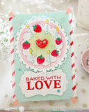 WAFFLE FLOWER: Stencil & Die | Cake Focal