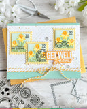 WAFFLE FLOWER: Die | Square Postage Die