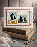 WAFFLE FLOWER: Stamp | Mom & Dad Sentiments