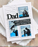 WAFFLE FLOWER: Stamp | Mom & Dad Sentiments