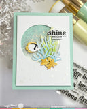 WAFFLE FLOWER: Die | Postage Collage Fish