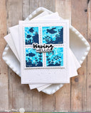 WAFFLE FLOWER: Die | Jolly Wave Texture
