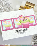 WAFFLE FLOWER: Stamp & Die Combo | Green Thumb Sentiments