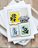 WAFFLE FLOWER: Stamp & Die Combo | Green Thumb Sentiments
