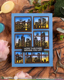 WAFFLE FLOWER: Die | Postage Collage Windows