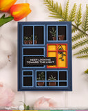 WAFFLE FLOWER: Die | Postage Collage Windows