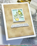 WAFFLE FLOWER: Die | Postage Collage Windowsill Plants
