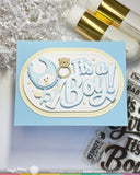 WAFFLE FLOWER: Stamp | Baby Announcement Sentiments