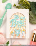 WAFFLE FLOWER: Die | Baby Announcement