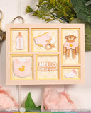 WAFFLE FLOWER: Die | Postage Collage Baby Icons
