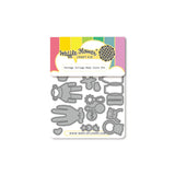 WAFFLE FLOWER: Die | Postage Collage Baby Icons