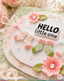 WAFFLE FLOWER: Die | Postage Collage Baby Icons