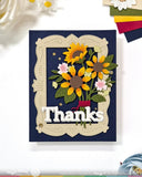 WAFFLE FLOWER: Die | Sunflower Bouquet