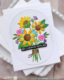 WAFFLE FLOWER: Die | Sunflower Bouquet
