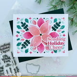 WAFFLE FLOWER: Holiday Cheer | Combo Stamp & Die