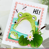 WAFFLE FLOWER:  Inquisitive Frogs | Die