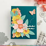 WAFFLE FLOWER: Overlapping Hugs Additions| Combo Stamp & Die