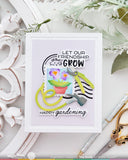 WAFFLE FLOWER: Die | Postage Collage Gardening Add Ons
