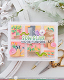 WAFFLE FLOWER: Die | Postage Collage Gardening Add Ons