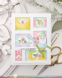 WAFFLE FLOWER: Die | Postage Collage Gardening Add Ons