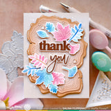 WAFFLE FLOWER:  Print and Script Thank You | Die