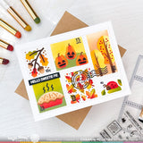 WAFFLE FLOWER: Postage Collage Fall | Stamp