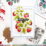 WAFFLE FLOWER: Sweet Strawberry | Combo Stamp & Die