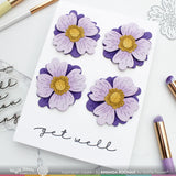 WAFFLE FLOWER: Overlapping Hugs Additions| Combo Stamp & Die